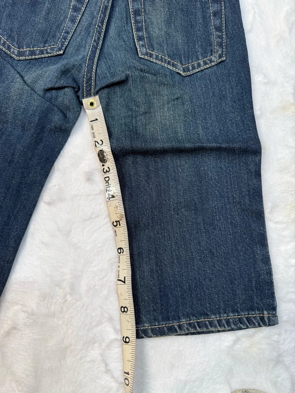 Old Navy Kids Dark Blue Denim Jeans - Straight Leg